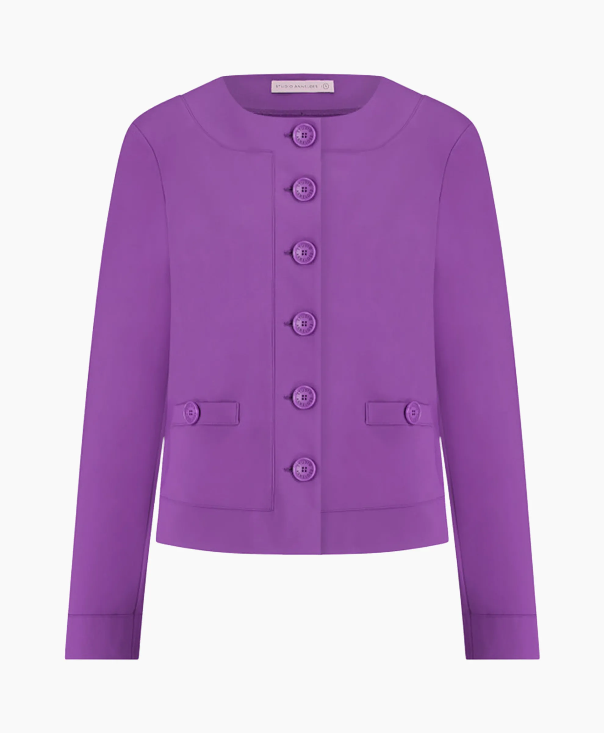 Studio Anneloes Blazer Janet Bonded Paars