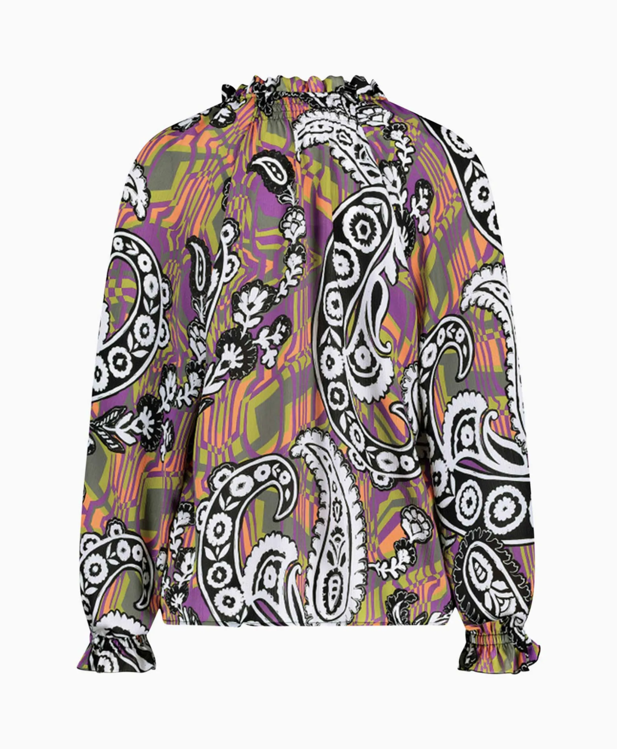 Studio Anneloes Blouse Revelin Voile Paisley Combo L
