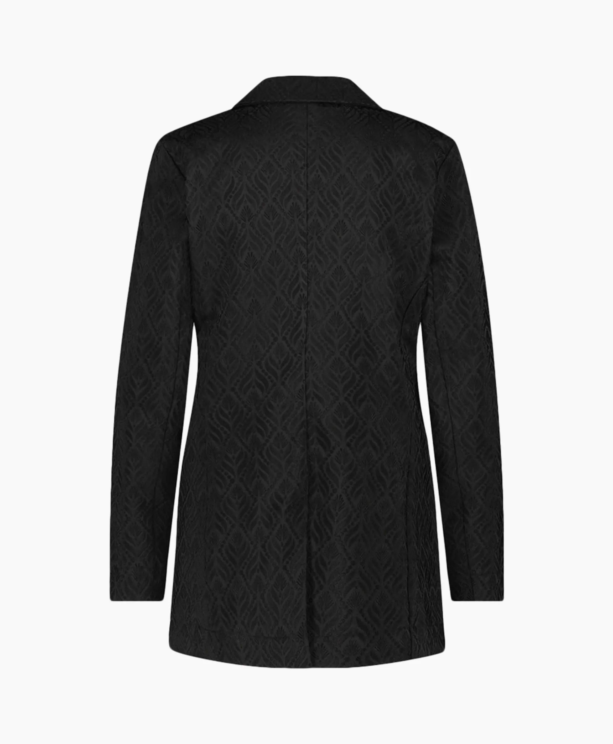 Studio Anneloes Blazer Sence Orn. Jacquard Zwart
