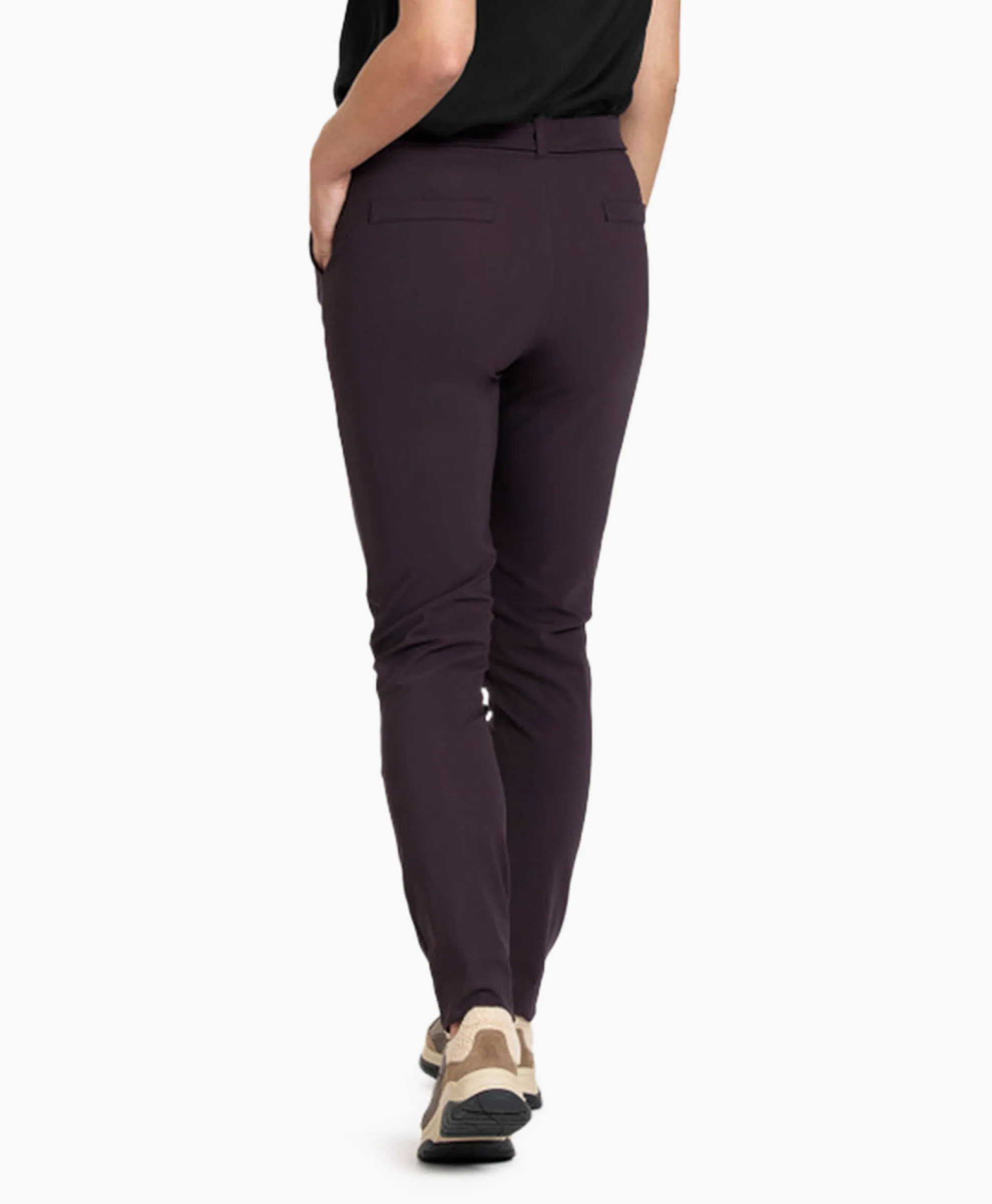 Studio Anneloes Broek Katlyn Bonded Trousers Bruin