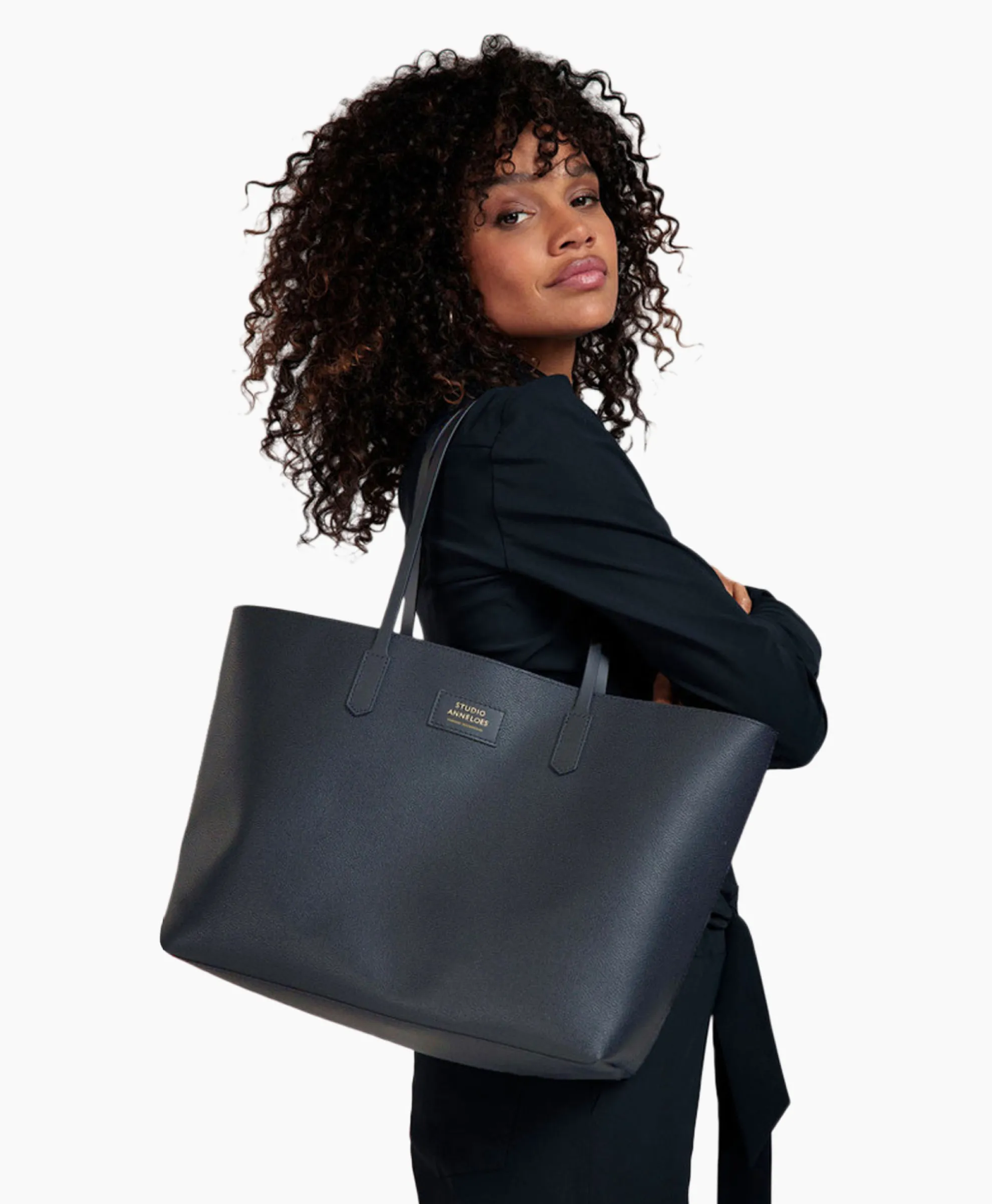 Studio Anneloes Sneaker Shopper Sa Solid Donker Blauw