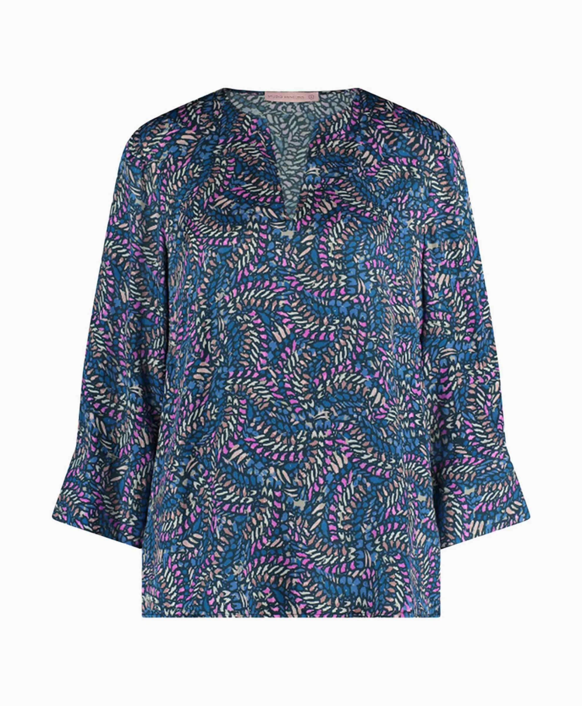 Studio Anneloes Top Arletta Satin Brench Combo L