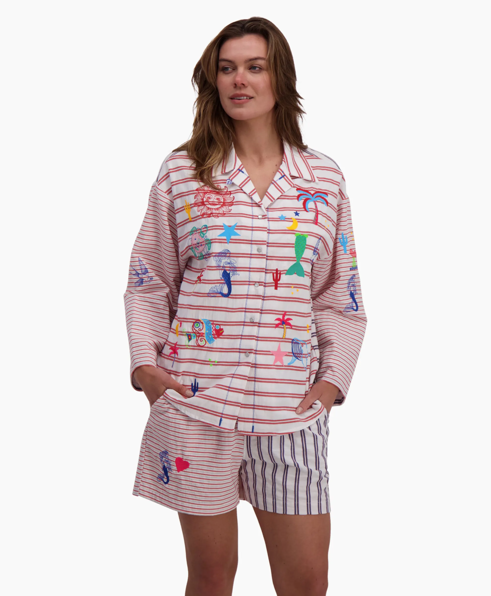 Susanna Blu Blouse Gardenia Gb7 Off White