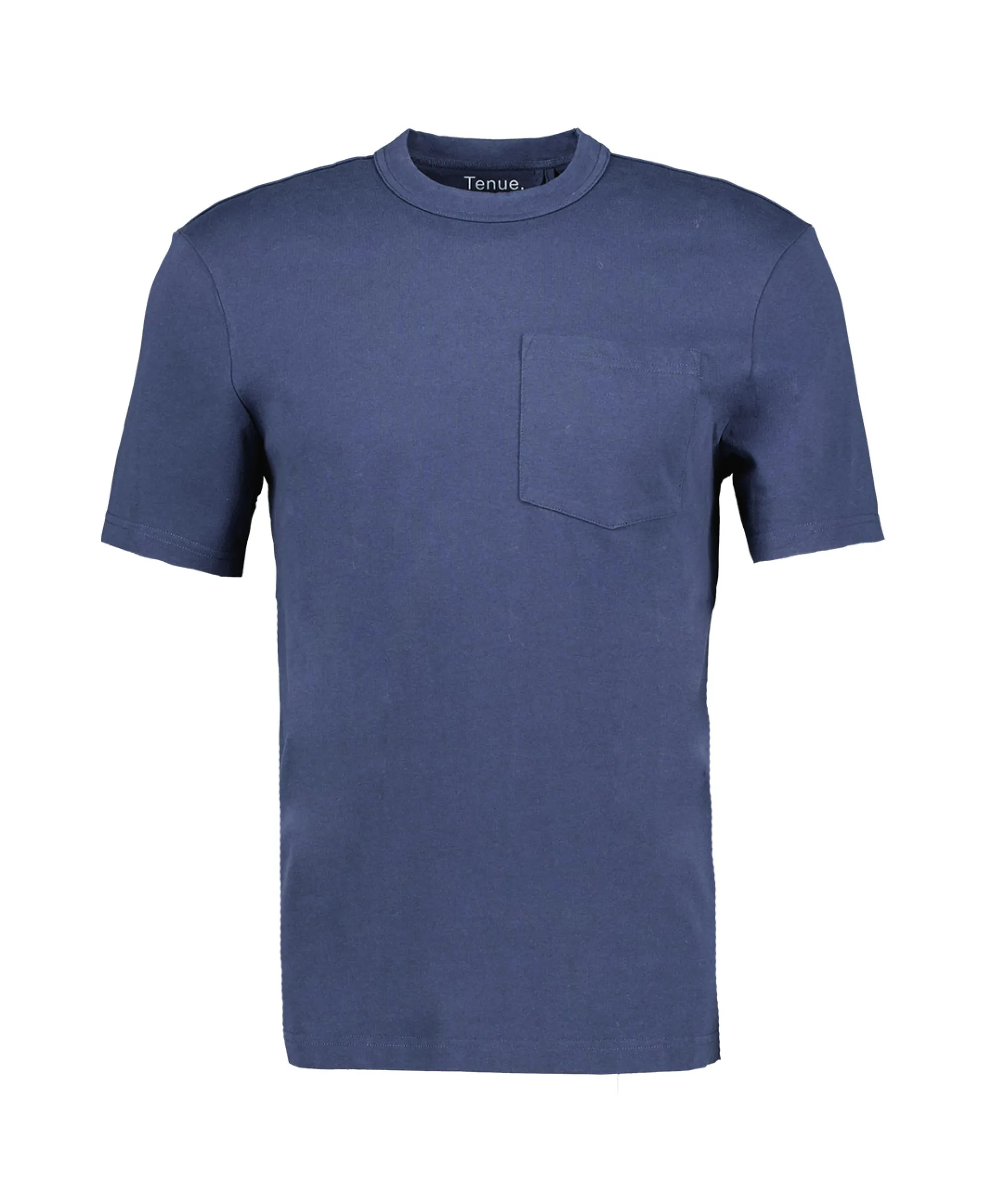 Tenue. T-Shirt Korte Mouw John Blauw