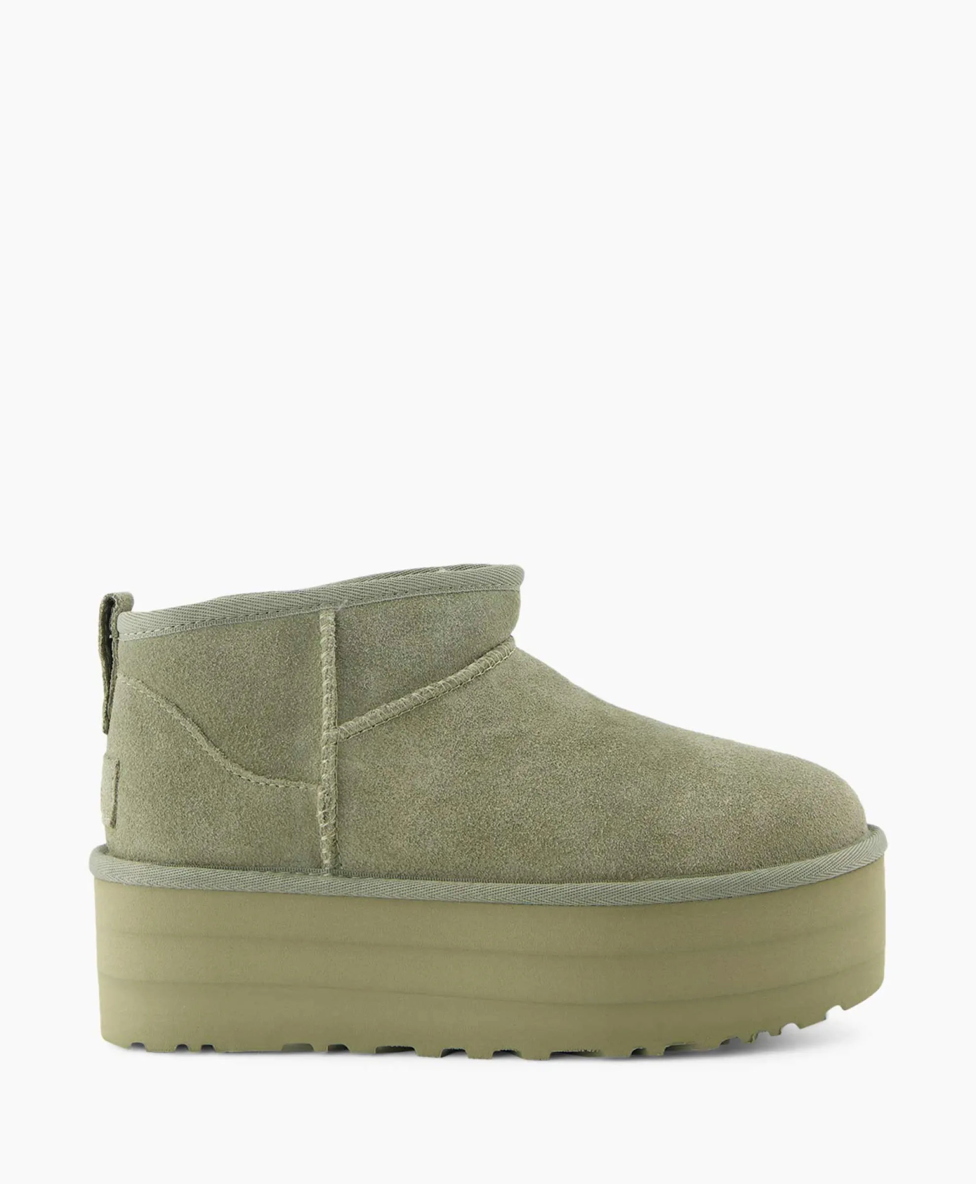 Ugg Enkellaars W Classic Ultra Mini Platform Groen