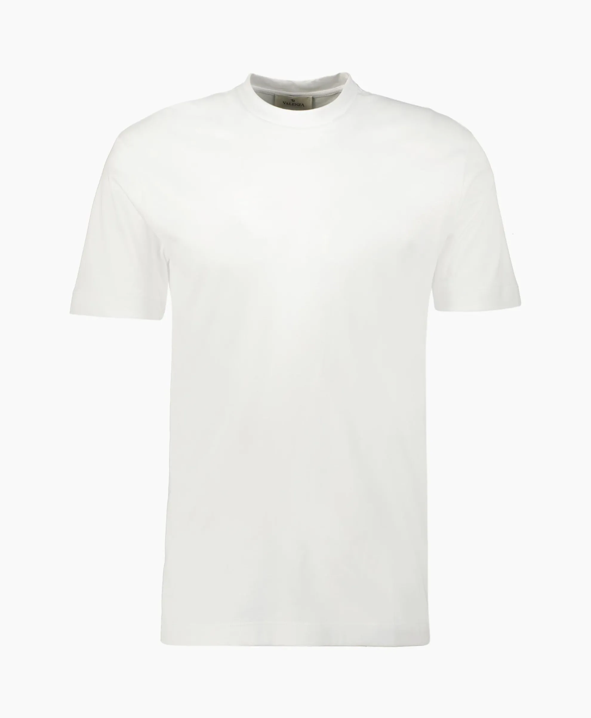 Valenza T-Shirt Interlock Supima Wit
