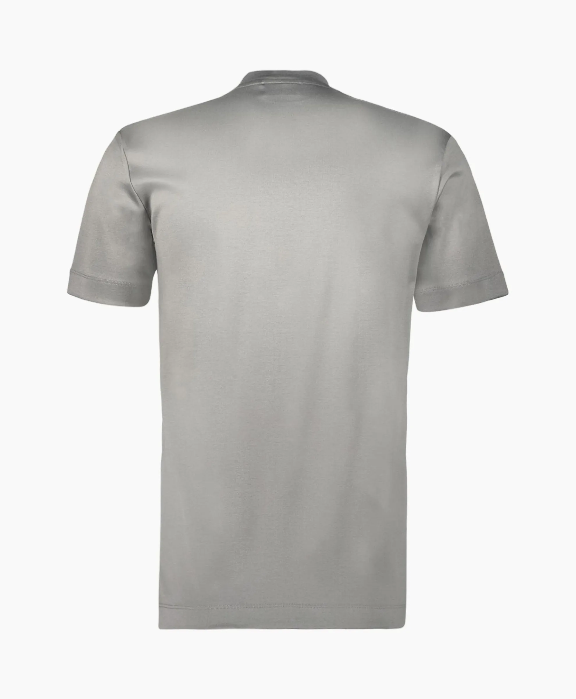 Valenza T-Shirt Interlock Supima Licht Grijs
