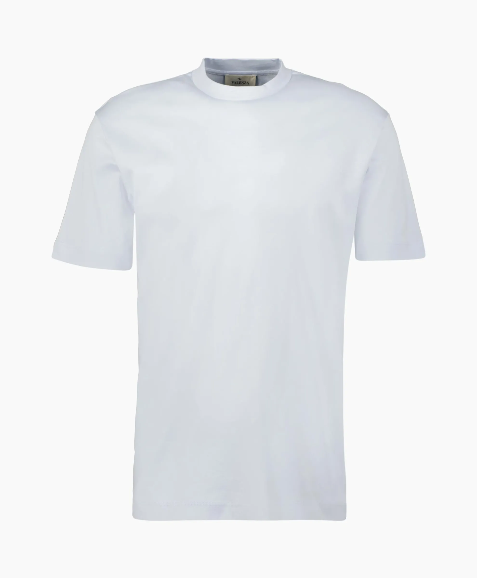 Valenza T-Shirt Interlock Supima Midden Blauw