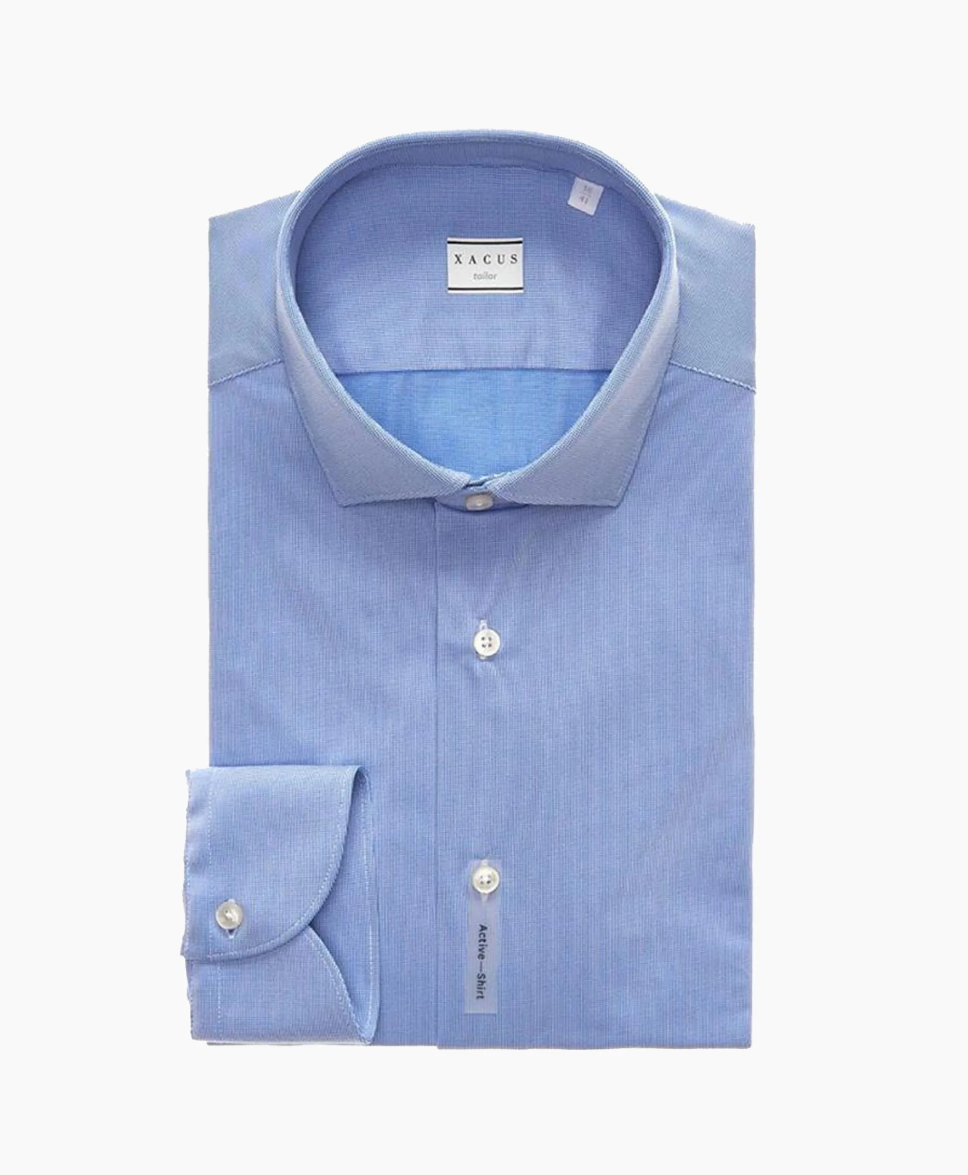 Xacus Active Shirt Blauw Dessin