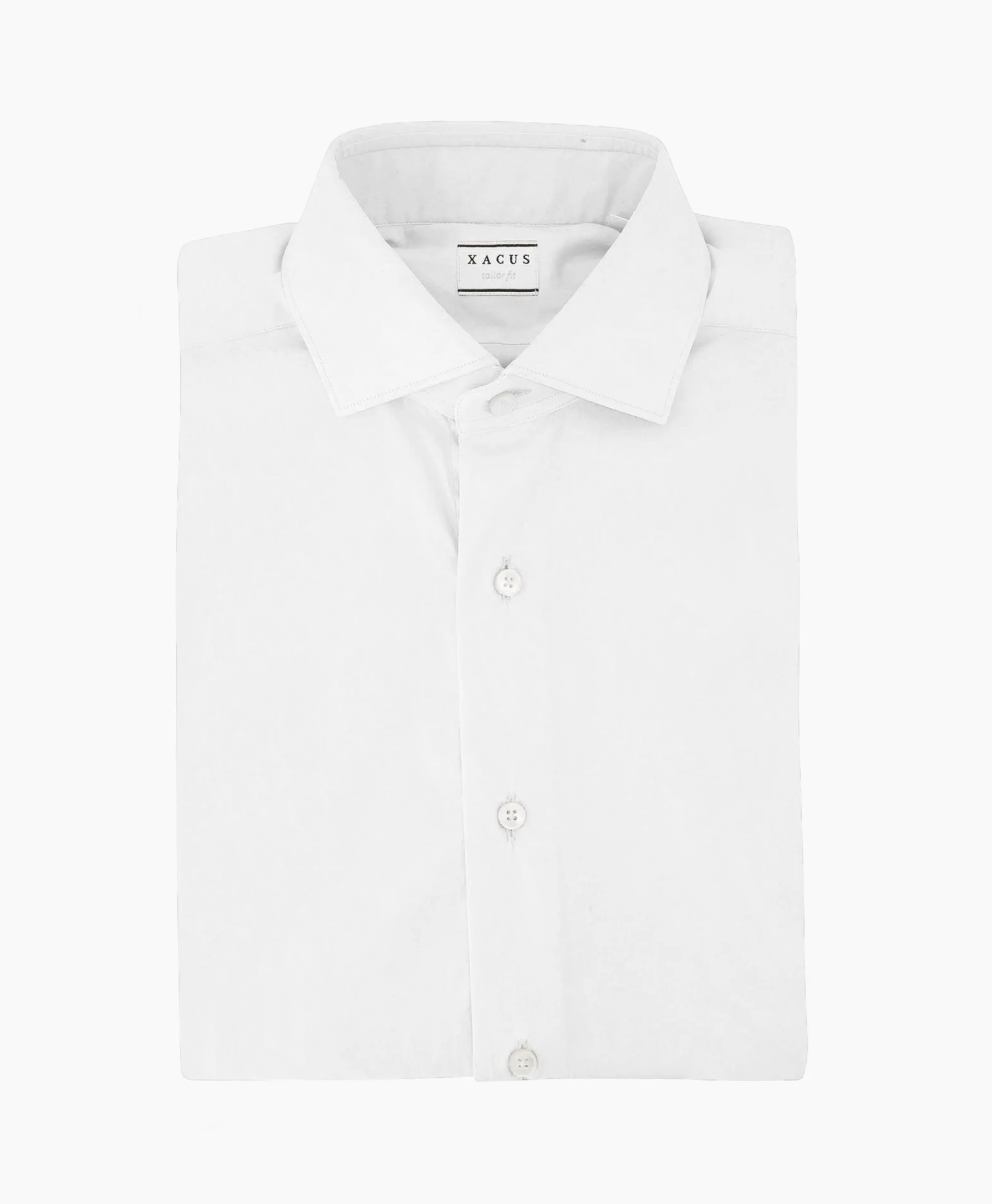 Xacus Tailor Fit Shirt Wit