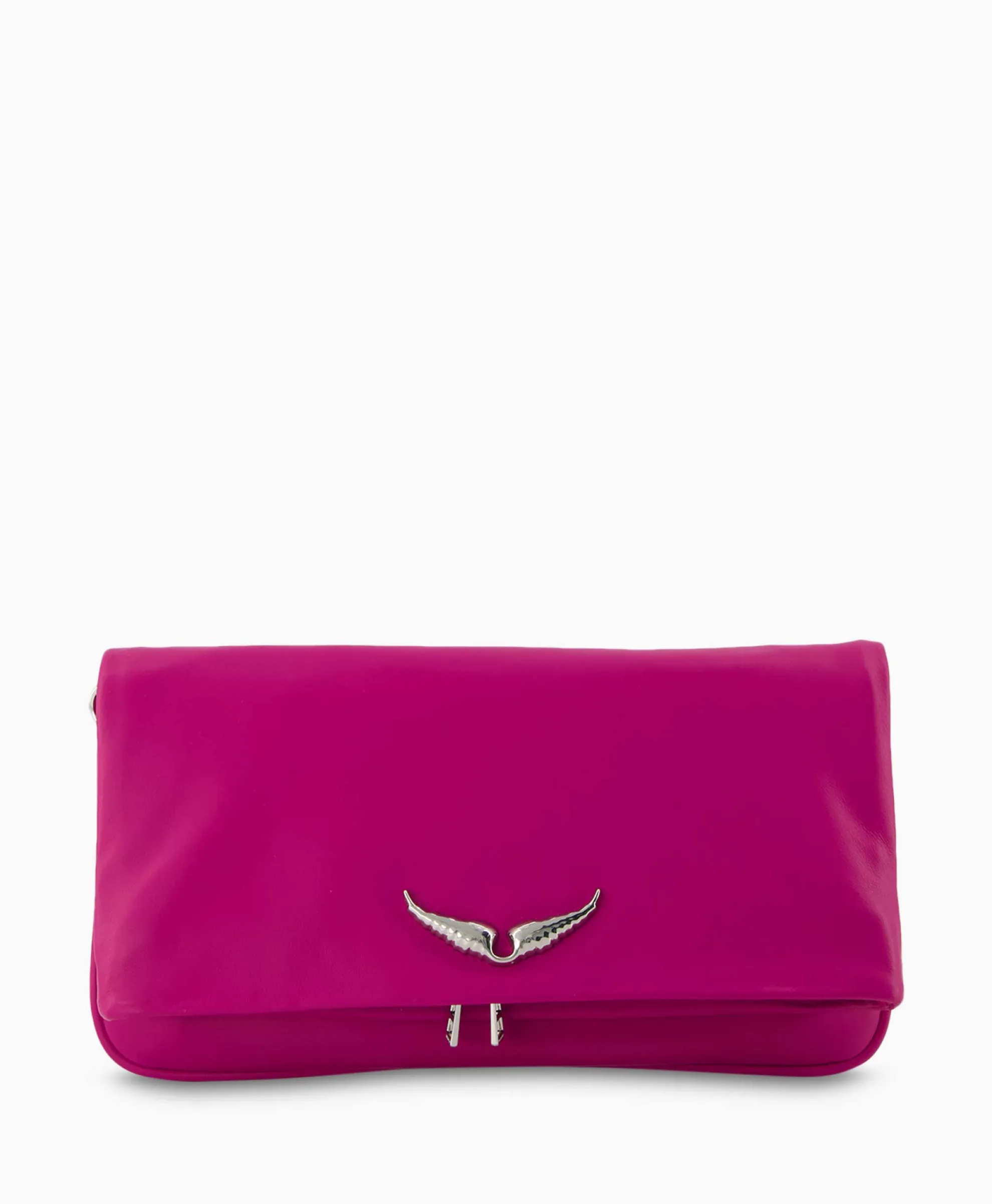 Zadig & Voltaire Schouder / Hand Tas Rock Eternal Smooth Calfskin Paars