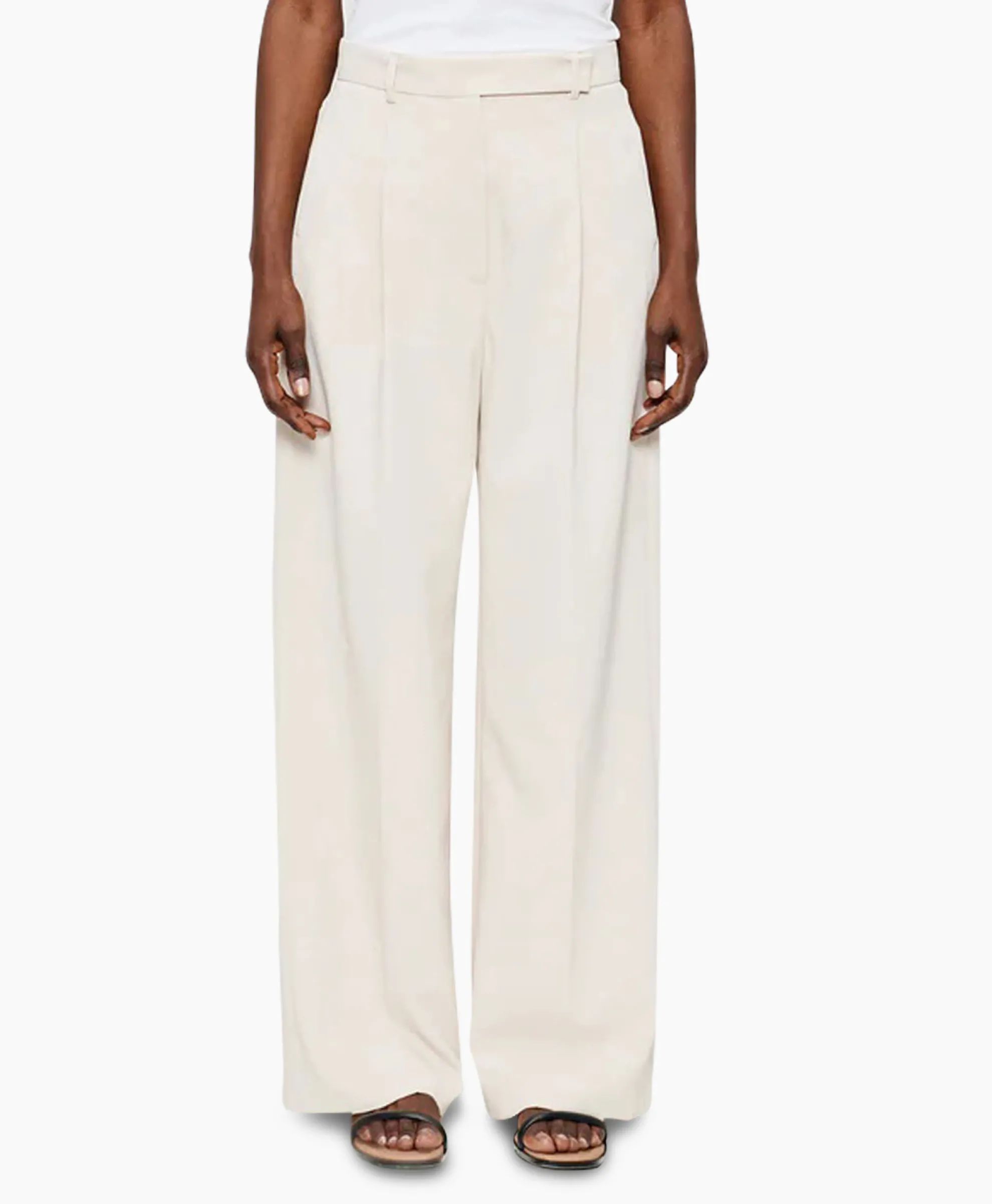 Zenggi Pantalon Cool Panama Off White